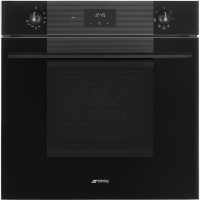 Духовой шкаф Smeg SF64M3VB2 (70 л / до 250 °C / Чёрный / Рельефные направляющие / Smalto Ever Clean / А) Чёрный