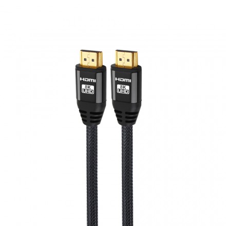 Кабель HDMI - HDMI KS-is (KS-486-1), 8K UHD 60 Гц, вилка-вилка, HDMI 2.1, длина - 1 метр