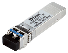 Модуль D-LINK DEM-432XT, Трансивер SFP+ с 1 портом 10GBase-LR для одномодового оптического кабеля (до 10 км) afct 739dmz transceiver 10g 10g 1 25 gbd ethernet sfp lc sm lx 10 km 1310nm dfb laser 0c 70c foxconn avago