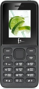 Телефон мобильный F+ B170, черный сотовый телефон f b170 black