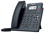 Телефон VoIP Yealink SIP-T31P, 2 SIP линии, PoE, порт 100 Мбит, 2,3" монохромный экран (с подсветкой)