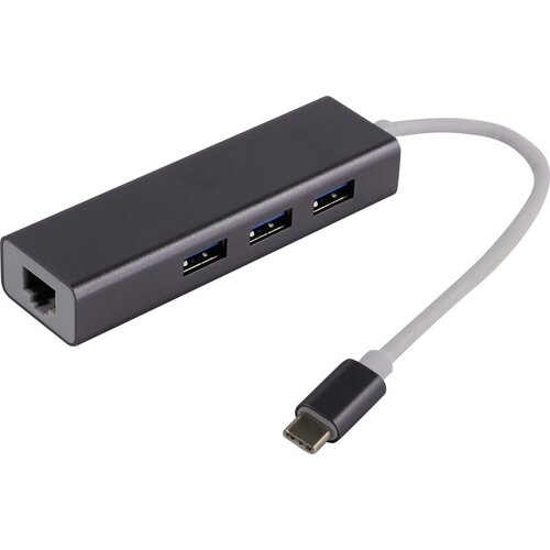 Конвертер-переходник USB 3.0 в LAN RJ-45 Giga Ethernet Card адаптер