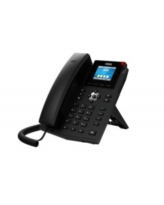 цена SIP-телефон Fanvil X3S Pro офисный, черный, 4 аккаунта, цветной ЖК экран