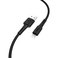 Кабель TFN Lightning - USB, 1 метр, черный (CLIGUSB1MBK) 