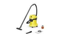 Пылесос Karcher WD 3 V-15/4/20 1.628-104.0 (1000Вт, мусоросборник 15л, желтый)