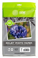 Фотобумага Cactus CS-MA414050ED A4/140г/м2/50л./белый матовое для струйной печати   Фотобумага Cactus CS-MA414050ED A4/140г/м2/50л./белый матовое для струйной печати