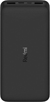 Портативная батарея Xiaomi Redmi 18W Fast Charge 20000mAh, черный (VXN4304GL)