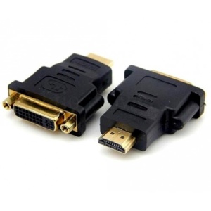 Переходник DVI-D - HDMI 1.4b KS-is (KS-710), вилка-розетка переходник dvi d hdmi 1 4b ks is ks 710 вилка розетка