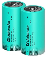 Батарейки BL2 Defender PowerPulse алкалиновая LR14-2BL C (BL-2)