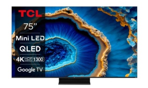 Телевизор TCL 75C805 4K UHD Google TV SMART QD-Mini LED 144Hz VRR