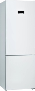Холодильник Bosch KGN49XWEA (Serie4 / Объем - 438 л / Высота - 203 см / Ширина - 70 см / A++ / Белый / VitaFresh / NoFrost) холодильник bosch ksv36viep serie4 объем 346 л высота 186см a серебро статическая система однодверный
