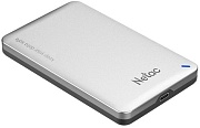 Внешний бокс для SSD 2.5 Netac WH12 2.5" с кабелем USB-C-USB-C. Цвет: серый