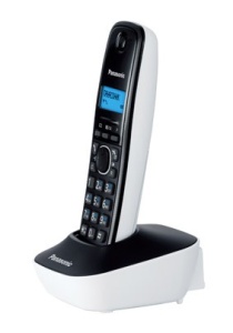 Телефон Panasonic KX-TG1611RUW (белый) радиотелефон panasonic kx tg1611ruw