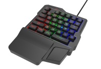 Клавиатура RITMIX RKB-209BL Gaming, черная Чёрный