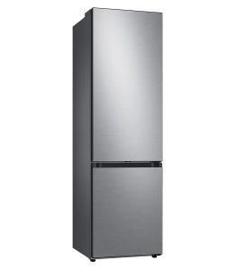 Холодильник Samsung RB38C6B3ES9/EF (BeSpoke / Объем - 390 л / Высота - 203 см / A+ / Нержавеющая сталь / NoFrost / Space Max / All Around Cooling) холодильник встраиваемый samsung brb26602fww ef объем 267л высота 177 5см белый nofrost all around cooling humidity fresh