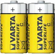 цена Батарейки Varta R14 2014 SuperLife (BL-2)