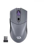 Беспроводная игровая мышь Redragon St4r Pro, (Bluetooth/Радиоканал/26000 dpi), Серая
