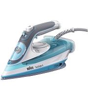 Утюг Braun TexStyle 5 SI5006BL синий (2600 Вт/ подошва - керамика/ паровой удар - 180 г/мин/ 2 м/ автоотключение)