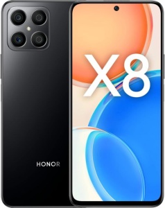 смартфон honor x8 5g 6 128 ocean blue Смартфон HONOR X8 6/128 ГБ, черный