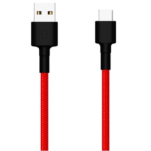 Кабель Xiaomi USB Type-C - USB, 5A, плетеный, 1 метр, красный (SJV4110GL) магнитный кабель с поворотом на 540 градусов micro usb type c телефонный кабель для iphone 13 12 pro samsung xiaomi usb провод шнур светодиодный кабель 2 м