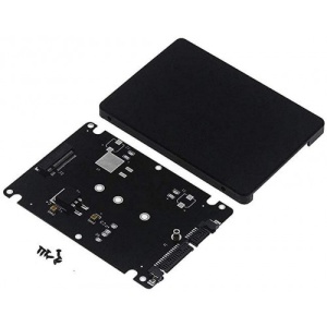 цена Адаптер M.2 (NGFF) SSD на SATA III в 2,5-дюймовом корпусе KS-is (KS-527) для M.2 SATA SSD