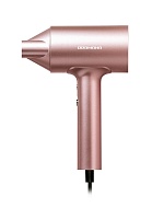 Фен Редмонд HD1702 (компактный/ 1600 Вт / 2 режима / холодный воздух / шнур - 1,7 м / ионизация / DC мотор / розовый)