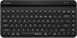 Клавиатура A4Tech Fstyler FBK30 Bluetooth & 2.4GHz черный клавиатура feker jjk21 механическая 3 режима usb bluetooth 2 4 ггц 20 клавиш