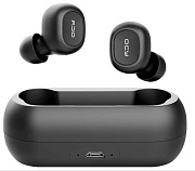 Беспроводные TWS наушники QCY-T1C, (Bluetooth 5.0, AAC, SBC), Черные