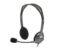 Наушники с микрофоном Logitech H111 Headset Stereo 1xminiJack 4pin 981-000593 Белый