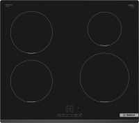 Поверхность индукционная Bosch PIE631BB5E (Serie6 / Чёрная стеклокерамика / 4 конфорки / QuickStart / PowerBoost / ReStart / QuickStop / 7,4 кВт) Чёрный