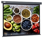 Экран Cactus 150x150см Wallscreen CS-PSW-150X150-SG 1:1 настенно-потолочный рулонный серый   Экран Cactus 150x150см Wallscreen CS-PSW-150X150-SG 1:1 настенно-потолочный рулонный серый