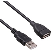 Удлинитель USB 2.0  ExeGate EX-UAE-AMAF-5.0, активный, 5м