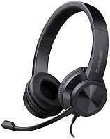 Компьютерная гарнитура Defender Tune 150, (кабель 1.8 м/ 2 x 3,5-мм джек), Черные