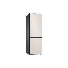 Холодильник Samsung RB34A7B5DCE/EF (BeSpoke /Объем - 344 л / Высота - 185.3см / A+ / Бежевый /NoFrost /SpaceMax /All Around Cooling /Digital Inverter) холодильник встраиваемый samsung brb26715eww объем 267л высота 177 5см белый nofrost all around cooling mono cooling spacemax™