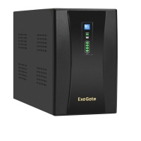 ИБП ExeGate SpecialPro UNB-2000.LED.AVR.4C13.RJ.USB <2000VA/1200W, LED, AVR,4*C13, RJ45/11,USB, металлический корпус, Black EX292608RUS