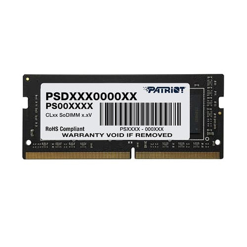 Память DDR4 SODIMM  8Gb 2666MHz Patriot PSD48G266681S