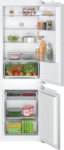 Холодильник встраиваемый Bosch KIV86NFF0 (Serie2 / Объем - 267 л / Высота - 177.2см / Жесткое крепление фасадов / LowFrost / А+) холодильник встраиваемый bosch kul22add0 serie6 объем 110л высота 82см а жесткое крепл фасадов home connect капельная система однодвер