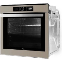 Духовой шкаф Whirlpool AKZM 8420 S (73 л / до 250 °C / Шампань, стекло / Гидролиз / Гриль / Телескоп. напр. / сенсорный экран / SoftClosing / A+)