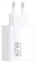 Сетевое зарядное устройство Xiaomi 67W HyperCharge Power Adapter (Type-A) (BHR07SKEU)