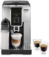 RFB Кофемашина DeLonghi Dinamica ECAM350.50SB (кофе зерновой, молотый/ 1450 Вт/ 1.8 л/ автоматический капучинатор/ 5 напитков)