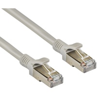 Патч-корд ExeGate медный FTP-RJ45-RJ45-C5e-CU-3M-GY, FTP, cat.5e, 3м, серый