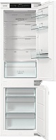 Холодильник встраиваемый Gorenje NRKI517E42 (Advanced / Объем - 252л / Высота - 177,2см / Белый / Жесткое крепление фасадов / NoFrost DualSystem)