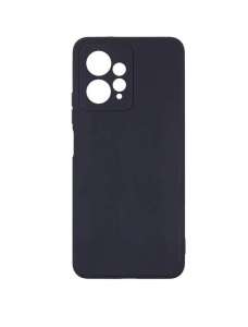 Чехол-накладка Matte Case для Xiaomi Redmi Note 12 4G черный чехол накладка krutoff soft case мышь и сыр для xiaomi redmi note 12 pro 4g черный