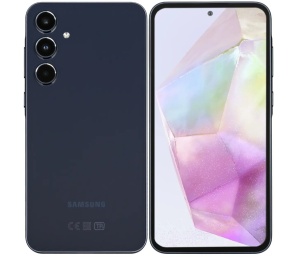 Смартфон Samsung Galaxy A35 5G 8/256 ГБ (SM-A356E), темно-синий oukitel c25 смартфон 5000 мач android11 4 гб 32 гб мобильный телефон 6 517 hd экран 13 м камера тройная задняя камера сотовый телефон