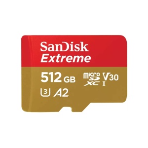Память micro Secure Digital Card 512Gb class10 SanDisk 190MB/s [SDSQXAV-512G-GN6MN] карта памяти microsdxc 512gb sandisk extreme class 10 uhs i w130 r 190 мб с sdsqxav 512g gn6ma адаптер на sd
