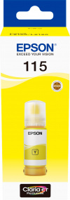 цена C13T07D44A Контейнер Epson с желтыми чернилами 115 для L8160/L8180