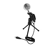 Микрофон RITMIX RDM-127 USB, черный   Микрофон RITMIX RDM-127 USB, черный