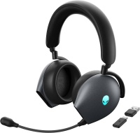 Игровые беспроводные наушники с микрофоном Alienware Tri-Mode Wireless Gaming Headset AW920H (Dark Side of the Moon) черные