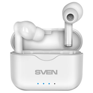 цена Беспроводные наушники с микрофоном SVEN E-701BT TWS Bluetooth