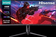 Монитор 34" Hisense 34G6Q-Pro with Audio VA/3440x1440/1 мс/320 кд/м2/HDMI/DP/240 Гц
